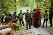 Ausbildung im Wald